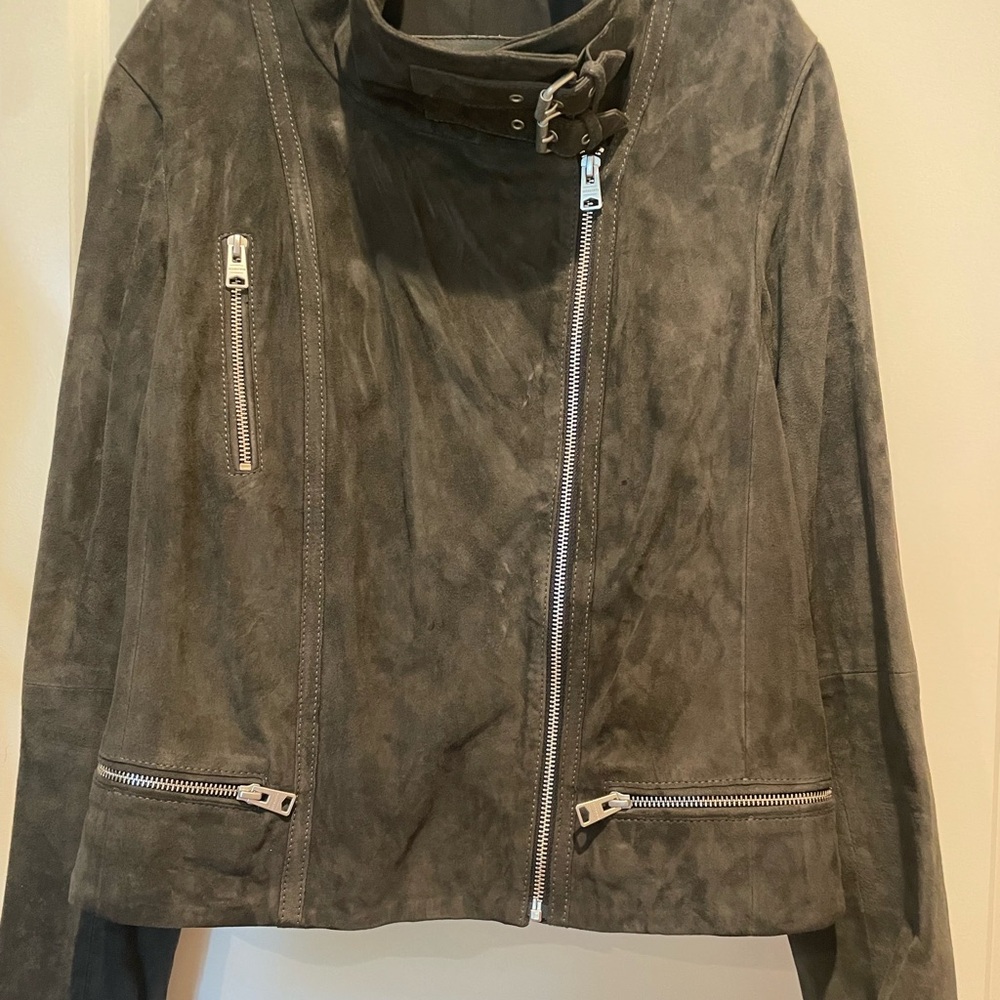 All Saints Suede Jacket